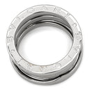 ブルガリ BVLGARI ビーゼロワン B-zero1 3バンド ホワイトゴールド K18WG #49(JP9) リング 指輪 18K WG 750 18金 8.5号