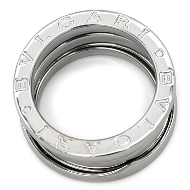 ブルガリ BVLGARI ビーゼロワン B-zero1 3バンド ホワイトゴールド K18WG #49(JP9) リング 指輪 18K WG 750 18金 8.5号