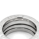 ブルガリ BVLGARI ビーゼロワン B-zero1 3バンド ホワイトゴールド K18WG #49(JP9) リング 指輪 18K WG 750 18金 8.5号