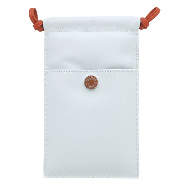 エルメス HERMES ピロ ブループリュム×コーネリアン スイフト アニョーミロ ポーチ シルバー金具 新品 未使用 スマートフォンケース