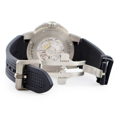 腕時計 ハリーウィンストン Harry Winston オーシャン プロジェクト Z8 デュアルタイム OCEATZ44ZZ009 自動巻き メンズ 黒 青 赤 GMT 限定