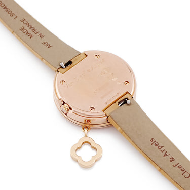 腕時計 ヴァンクリーフアーペル Van Cleef & Arpels チャーム ミニウォッチ VCARO29800 クオーツ レディース K18PG無垢 純正ダイヤ アルハンブラ