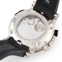 腕時計 ブレゲ BREGUET マリーン ロイヤル 5847BB/12/5ZV 自動巻き メンズ K18WG無垢 シルバー アラーム機能 ギョーシェ 青針