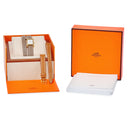 腕時計 エルメス HERMES Hウォッチ ミニ TPM HH1.101.131 クオーツ レディース ドゥブルトゥール H型 スクエア ホワイト イエローGP