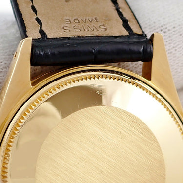 腕時計 ロレックス ROLEX オイスターパーペチュアル デイト 1504/8 自動巻き メンズ 25番台 K18YG無垢 ヴィンテージ モローベゼル