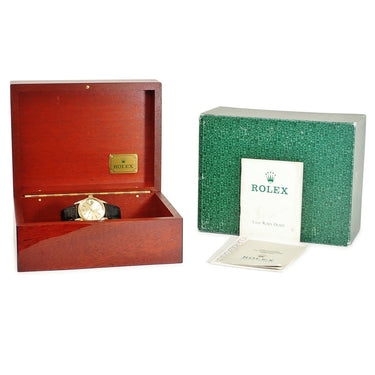 腕時計 ロレックス ROLEX オイスターパーペチュアル デイト 1504/8 自動巻き メンズ 25番台 K18YG無垢 ヴィンテージ モローベゼル