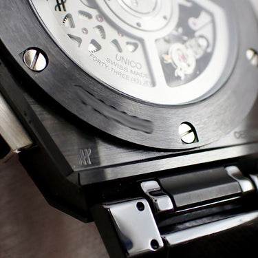 腕時計 ウブロ HUBLOT ビッグバン インテグレーテッド ブラックマジック 451.CX.1170.CX 自動巻き メンズ クロノグラフ デイト