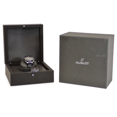 腕時計 ウブロ HUBLOT ビッグバン インテグレーテッド ブラックマジック 451.CX.1170.CX 自動巻き メンズ クロノグラフ デイト