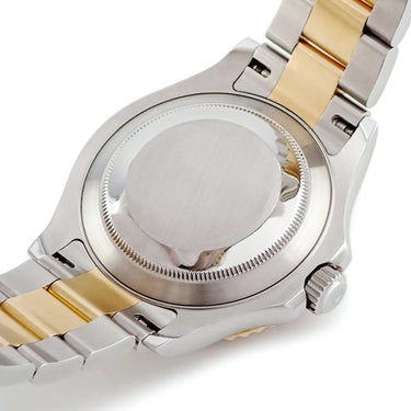 腕時計 ロレックス ROLEX ヨットマスター 16623 自動巻き メンズ G番 K18YG×SS コンビ シャンパン ベンツ針 回転ベゼル デイト