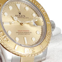 腕時計 ロレックス ROLEX ヨットマスター 16623 自動巻き メンズ G番 K18YG×SS コンビ シャンパン ベンツ針 回転ベゼル デイト