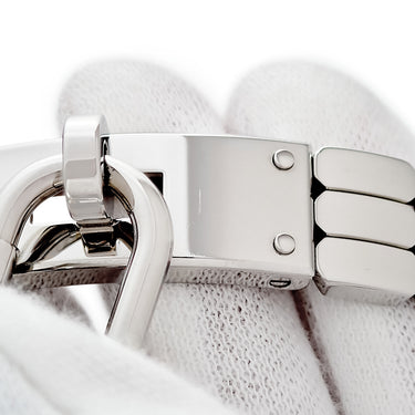腕時計 エルメス HERMES ケリーウォッチ KE4.110.132 クオーツ レディース 新品同様 ホワイト 白 カデナ型 錠前 南京錠