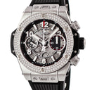 腕時計 ウブロ HUBLOT ビッグバン ウニコ チタニウム 441.NX.1170.RX.1104 自動巻き メンズ 純正ダイヤ マットブラック スケルトン