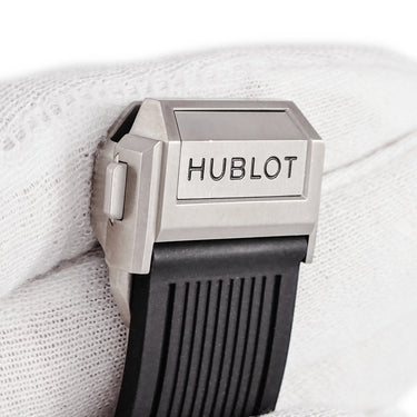 腕時計 ウブロ HUBLOT ビッグバン ウニコ チタニウム 441.NX.1170.RX.1104 自動巻き メンズ 純正ダイヤ マットブラック スケルトン