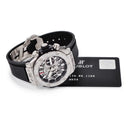 腕時計 ウブロ HUBLOT ビッグバン ウニコ チタニウム 441.NX.1170.RX.1104 自動巻き メンズ 純正ダイヤ マットブラック スケルトン
