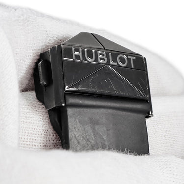 腕時計 ウブロ HUBLOT ビッグバン ウニコ サンブルー II オールブラック 418.CX.1114.RX.MXM20 自動巻き メンズ クロノグラフ 限定