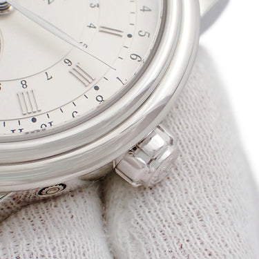 腕時計 ブランパン BLANCPAIN ル ブラッシュ コンプリートカレンダー 4276-3442A-55B 自動巻き メンズ Pt950 プラチナ GMT 限定