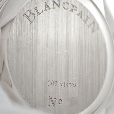 腕時計 ブランパン BLANCPAIN ル ブラッシュ コンプリートカレンダー 4276-3442A-55B 自動巻き メンズ Pt950 プラチナ GMT 限定