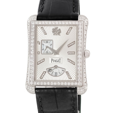 腕時計 ピアジェ PIAGET エンペラドール G0A33073 自動巻き メンズ K18WG無垢 純正ダイヤ シェル シルバー パワーリザーブ