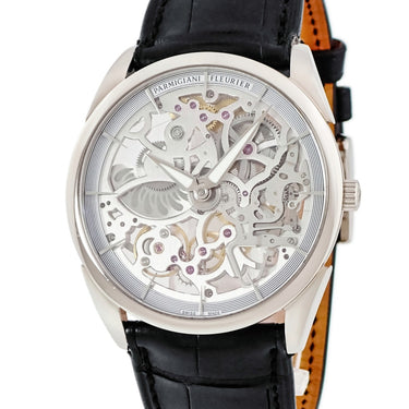 腕時計 パルミジャーニ・フルリエ PARMIGIANI FLEURIER トンダ 1950 スケルトン PFC280-1200100-HA1441 自動巻き メンズ K18WG無垢