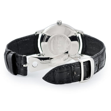 腕時計 ジャガールクルト JAEGER LECOULTRE マスター コントロール 140.6.89 自動巻き メンズ Pt950無垢 プラチナ デイト シルバー 限定