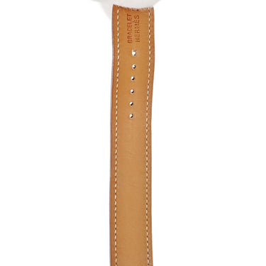 腕時計 エルメス HERMES クリッパー GMT パワーリザーブ CL5.710 自動巻き メンズ ドゥブルトゥール ホワイト アラビア デイト