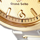腕時計 グランドセイコー Grand Seiko 9Fクォーツ SBGX036 9F62-0A70 クオーツ メンズ K18YG×SS コンビ デイト ギョーシェ 十二角形