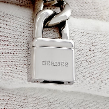 腕時計 エルメス HERMES ナンタケット PM NA2.110c クオーツ レディース 純正ダイヤ グリーン マラカイト 角型 チェーンブレス
