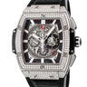 腕時計 ウブロ HUBLOT スピリット オブ ビッグバン チタニウム パヴェ 601.NX.0173.LR.1704 自動巻き メンズ 純正ダイヤ デイト