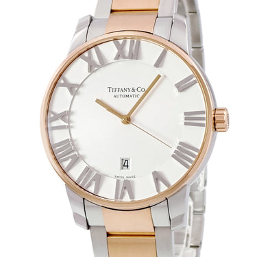 腕時計 ティファニー Tiffany & Co アトラス ドーム オートマティック Z1810.68.13A21A00A 自動巻き メンズ シルバー ローマン