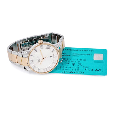 腕時計 ティファニー Tiffany & Co アトラス ドーム オートマティック Z1810.68.13A21A00A 自動巻き メンズ シルバー ローマン