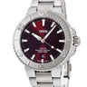 腕時計 オリス ORIS アクイス デイト レリーフ 01 733 7766 4158 自動巻き メンズ チェリー レッド 逆回転防止ベゼル