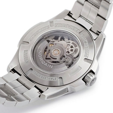 腕時計 ノルケイン NORQAIN インディペンデンス 22 スケルトン 42mm N3000S03A/301/102SI 自動巻き メンズ シースルー バー