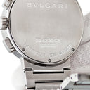 腕時計 ブルガリ BVLGARI ブルガリブルガリ クロノグラフ BB42SSCH AUTO 自動巻き メンズ シルバー デイト スモールセコンド