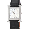 腕時計 エルメス HERMES Hウォッチ MM HH1.531 クオーツ メンズ レディース 純正ダイヤ ホワイト シェル アラビア H型 ミディアム