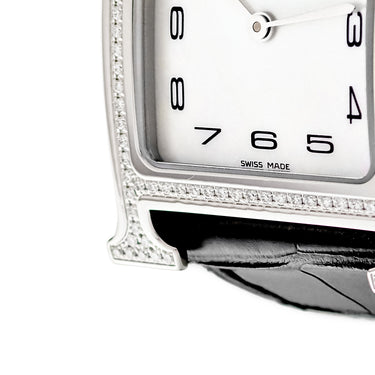 腕時計 エルメス HERMES Hウォッチ MM HH1.531 クオーツ メンズ レディース 純正ダイヤ ホワイト シェル アラビア H型 ミディアム