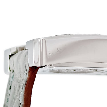 腕時計 エルメス HERMES Hウォッチ ミニ TPM HH1.132 W057239WW00 クオーツ レディース 純正ダイヤ ホワイト シェル スクエア