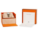 腕時計 エルメス HERMES Hウォッチ PM HH1.210 クオーツ レディース ホワイト アラビア スクエア H型 ギョーシェ