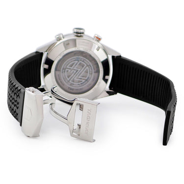 腕時計 タグホイヤー TAG Heuer カレラ 1887 クロノグラフ マクラーレン 40周年記念 CAR2A12.FT6033 自動巻き メンズ ホワイト 限定