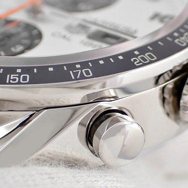 腕時計 タグホイヤー TAG Heuer カレラ 1887 クロノグラフ マクラーレン 40周年記念 CAR2A12.FT6033 自動巻き メンズ ホワイト 限定