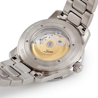 腕時計 ジン SINN 104 St Sa I 104.010 自動巻き メンズ ブラック 黒 バー 回転ベゼル デイデイト パイロットウォッチ