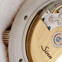 腕時計 ジン SINN 104 St Sa I 104.010 自動巻き メンズ ブラック 黒 バー 回転ベゼル デイデイト パイロットウォッチ