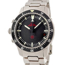 腕時計 ジン SINN クロノグラフ ミッションタイマー 503.EZM-1 自動巻き メンズ ブラック 9時位置リューズ デイト 回転ベゼル