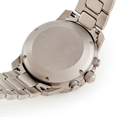 腕時計 ジン SINN クロノグラフ ミッションタイマー 503.EZM-1 自動巻き メンズ ブラック 9時位置リューズ デイト 回転ベゼル