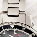 腕時計 ジン SINN クロノグラフ ミッションタイマー 503.EZM-1 自動巻き メンズ ブラック 9時位置リューズ デイト 回転ベゼル