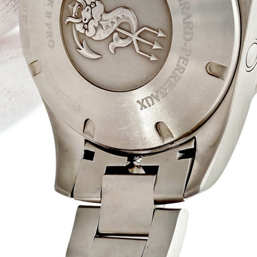腕時計 ジラールペルゴ GIRARD PERREGAUX シーホーク2 プロ3000 49940-21-631-21A 自動巻き メンズ デイト パワーリザーブインジケーター