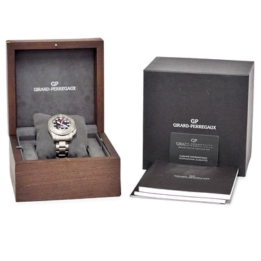 腕時計 ジラールペルゴ GIRARD PERREGAUX シーホーク2 プロ3000 49940-21-631-21A 自動巻き メンズ デイト パワーリザーブインジケーター