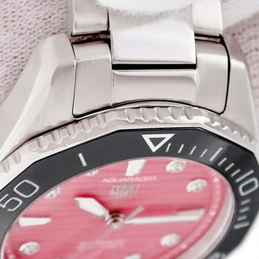 腕時計 タグホイヤー TAG Heuer アクアレーサー プロフェッショナル 300 WBP231J.BA0618 自動巻き メンズ レディース 純正ダイヤ ピンク