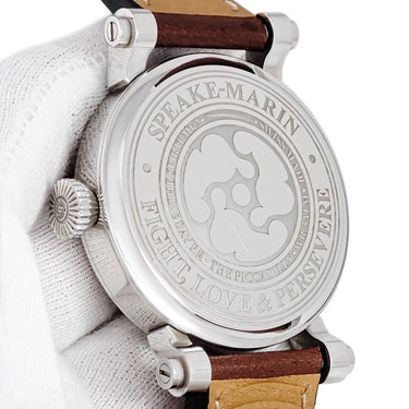 腕時計 スピーク・マリン SPEAKA-MARIN スピリット マーク2 自動巻き メンズ ブラック 黒 ローマン ドット ラウンド MKII