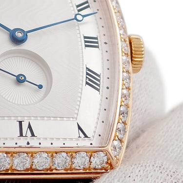 腕時計 ブレゲ BREGUET ヘリテージ 3661BR/12/984/DD00 自動巻き メンズ K18RG無垢 純正ダイヤ スモールセコンド ギョーシェ 青針