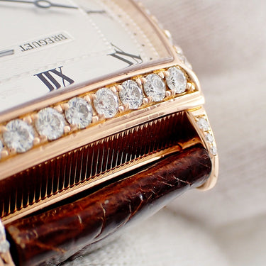 腕時計 ブレゲ BREGUET ヘリテージ 3661BR/12/984/DD00 自動巻き メンズ K18RG無垢 純正ダイヤ スモールセコンド ギョーシェ 青針